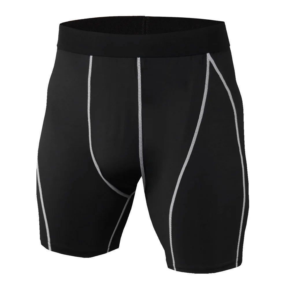 Men's Compression Shorts Men Summer Skinny Tights Quick Dry Male Training Sport Shorts Jogging Gym Fitness Running Short Pants