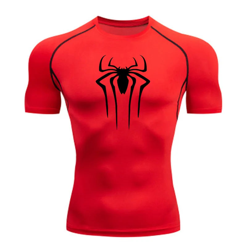 Men’s Compression Shirt – Superhero Quick-Dry Fitness Gym T-Shirt