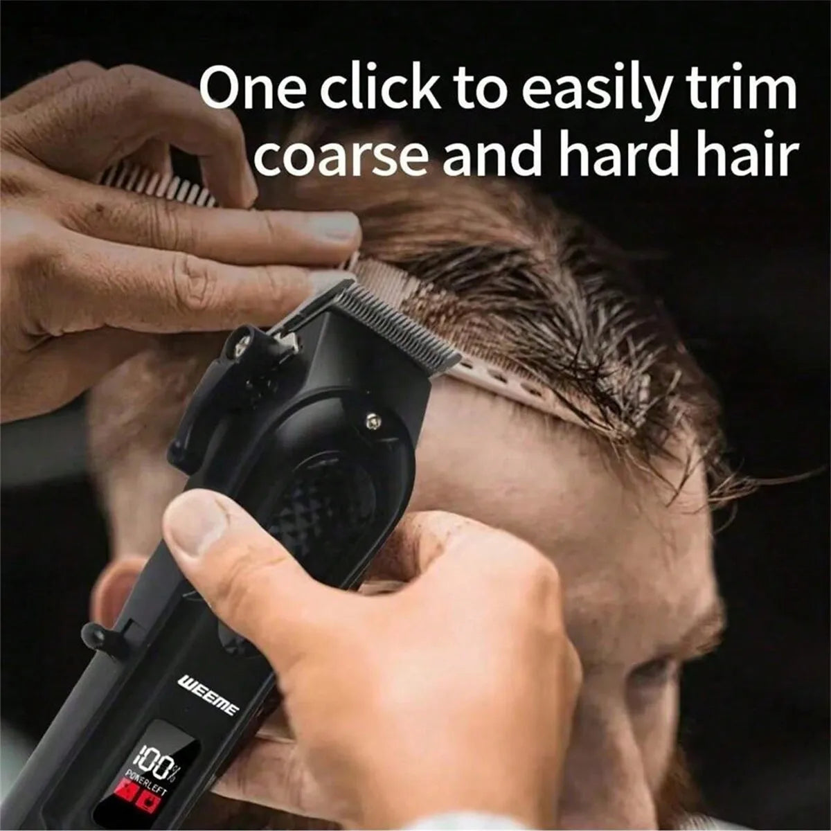 Professional USB Rechargeable Hair Clipper & Beard Trimmer, Cordless, Ideal Gift For Men