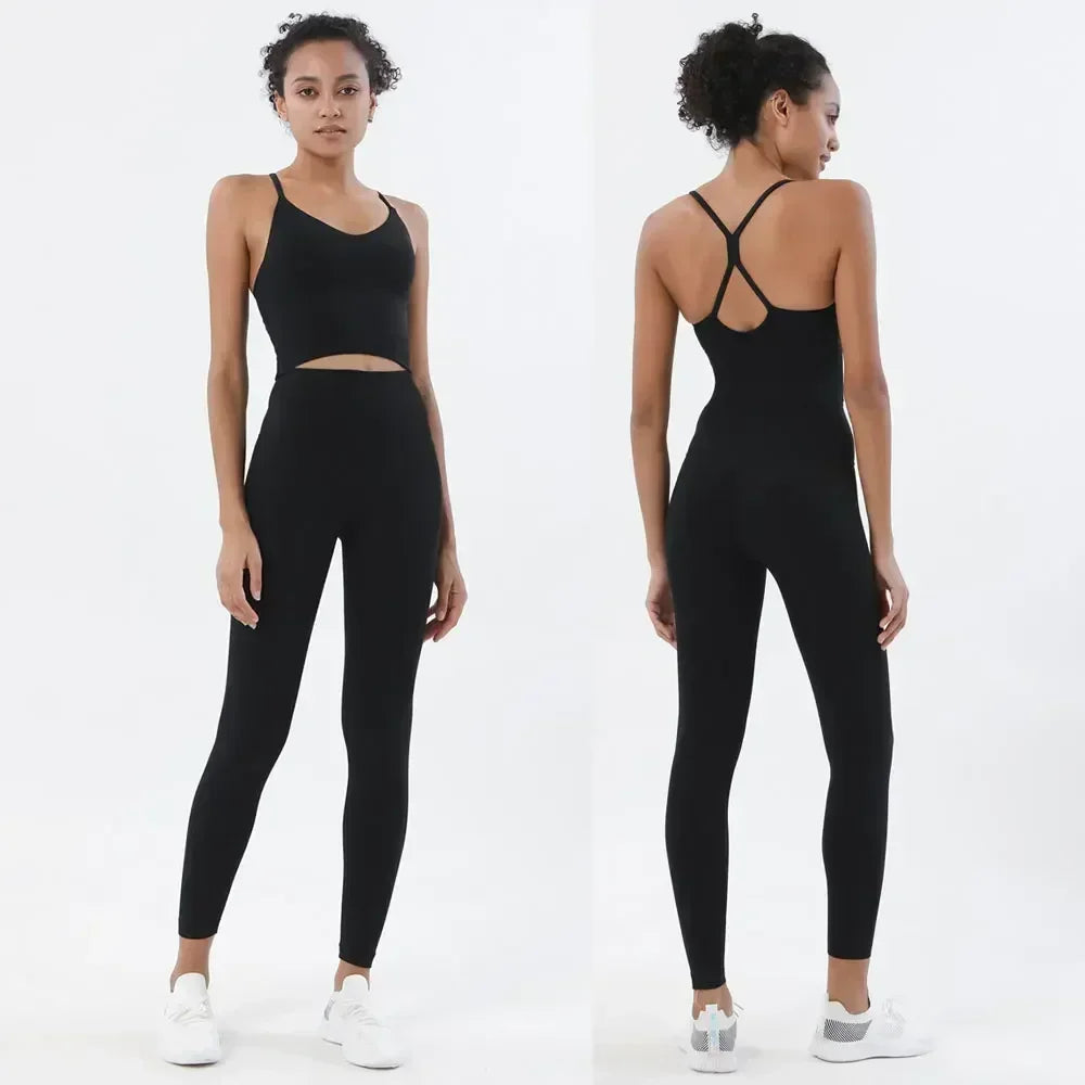Sportswear Woman Gym Sports Bra and Leggings Woman 2 Piece Set Outifit Naked Feeling Female Fitness Clothing Women' Tracksuit