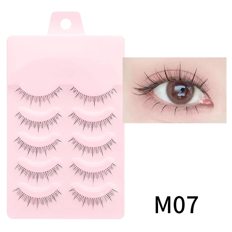 Manga Lashes – Soft Natural Wispy False Eyelashes for Daily Makeup