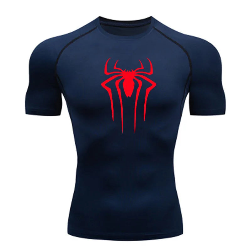 Men’s Compression Shirt – Superhero Quick-Dry Fitness Gym T-Shirt