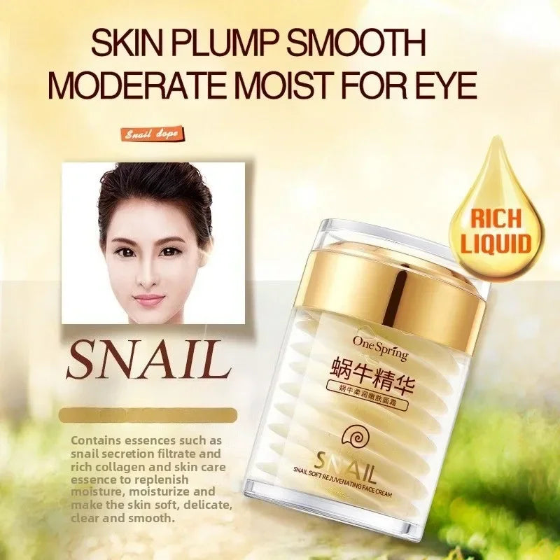 Snail Collagen Skincare Set – Anti-Aging & Brightening Face and Eye Care