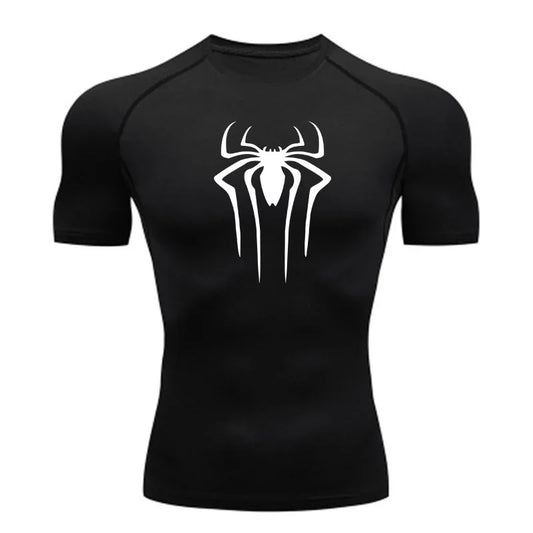 Men’s Compression Shirt – Superhero Quick-Dry Fitness Gym T-Shirt
