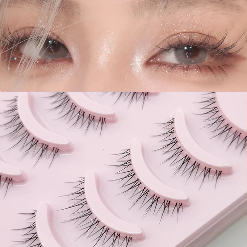 Manga Lashes – Soft Natural Wispy False Eyelashes for Daily Makeup