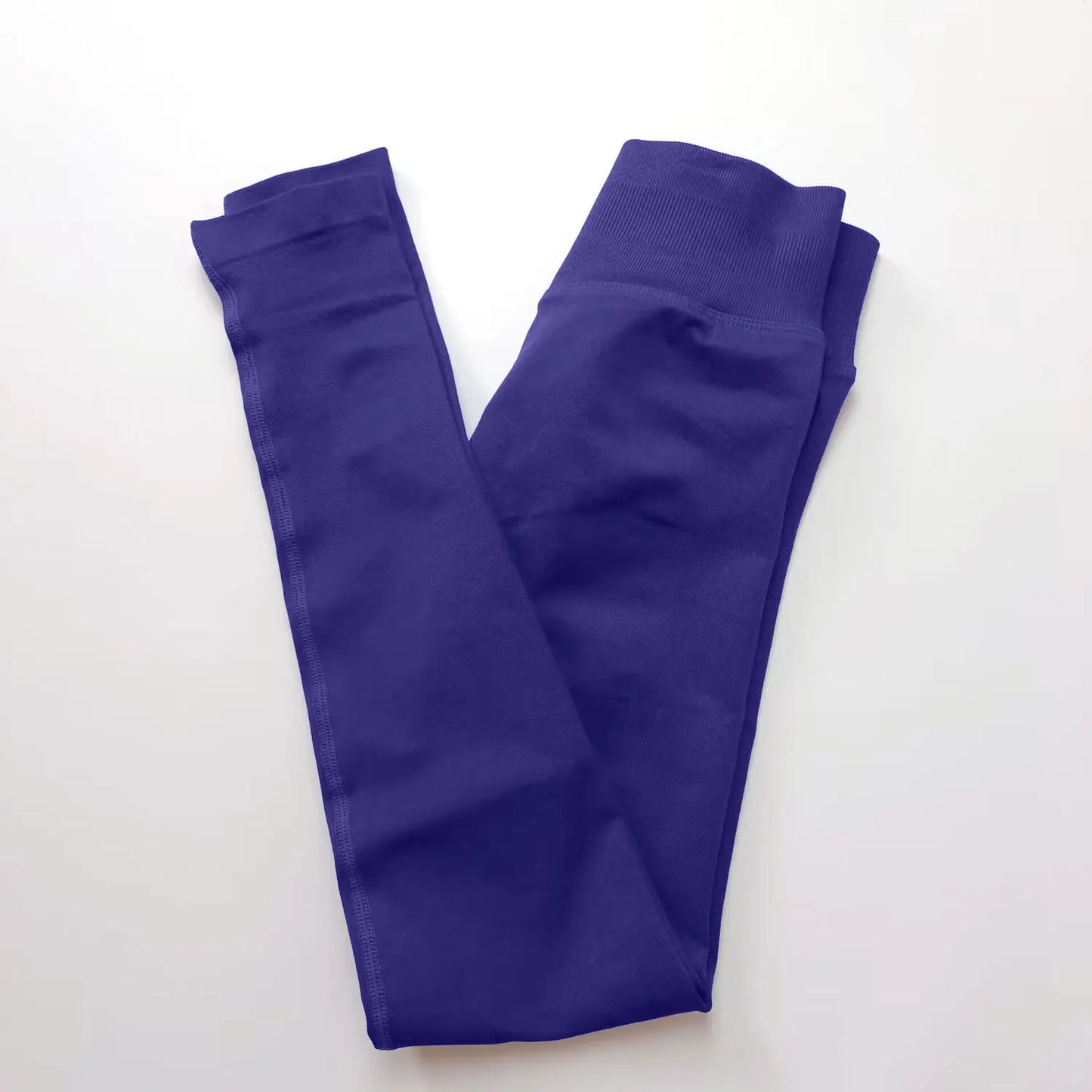 NCLAGEN Seamless Leggings – Tummy Control Scrunch Butt Workout Pants