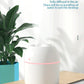 Portable USB Ultrasonic Air Mini Humidifier Essential Oil Diffuser Car Purifier Aroma Anion Mist Maker with LED Lamp Lighting