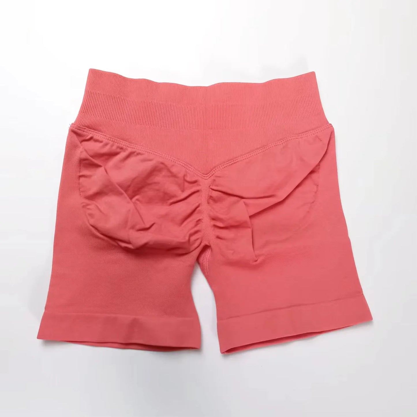 NCLAGEN Seamless Shorts – Low Waist Scrunch Butt Gym & Yoga Wear