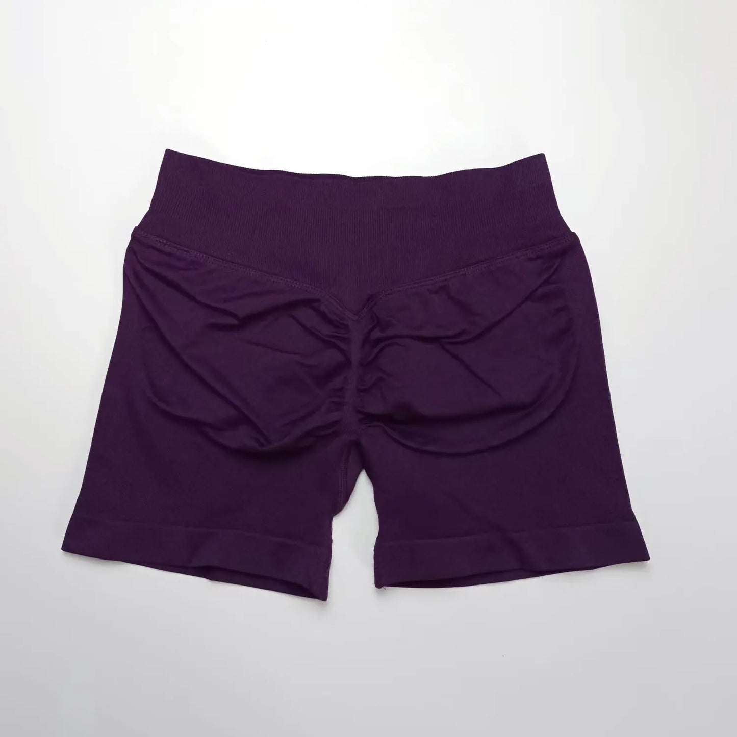 NCLAGEN Seamless Shorts – Low Waist Scrunch Butt Gym & Yoga Wear