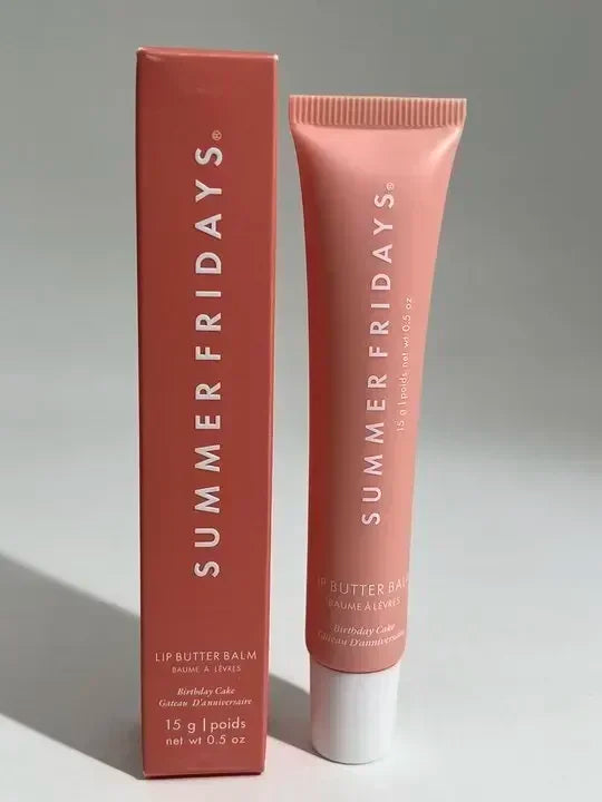 Summer Fridays Lip Balm – Moisturizing Glossy Lip Oil with Sweet Scents