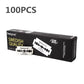 Double Edge Razor Blades – 30/50/100pcs Professional Shaving Blades for Men