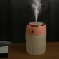 Portable Mini USB Air Humidifier Aroma Diffuser LED Cool Light 330ml Mist for Room Home Car Plant Purifier