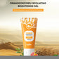 50g Orange Exfoliating gel for facial body scrub skin cleaning Gentle Orange Facial Scrub Body Cleansing Gel Dead Skin Remover
