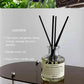 50ml Reed Diffuser Set – Freesia & Jasmine Aromatherapy Fragrance Oil