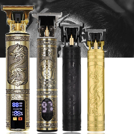 OHS Vintage T9 Hair Clipper – Rechargeable Cordless Barber Trimmer