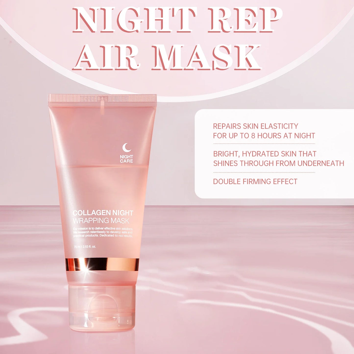 Lakerain Collagen Night Mask – Firming & Hydrating Overnight Treatment
