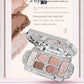 Flower Knows black Swan Ballet Eyeshadow Palette Matte Fine Shimmer Pearl Face Palette 6 Colour Glitter Eye Shadow