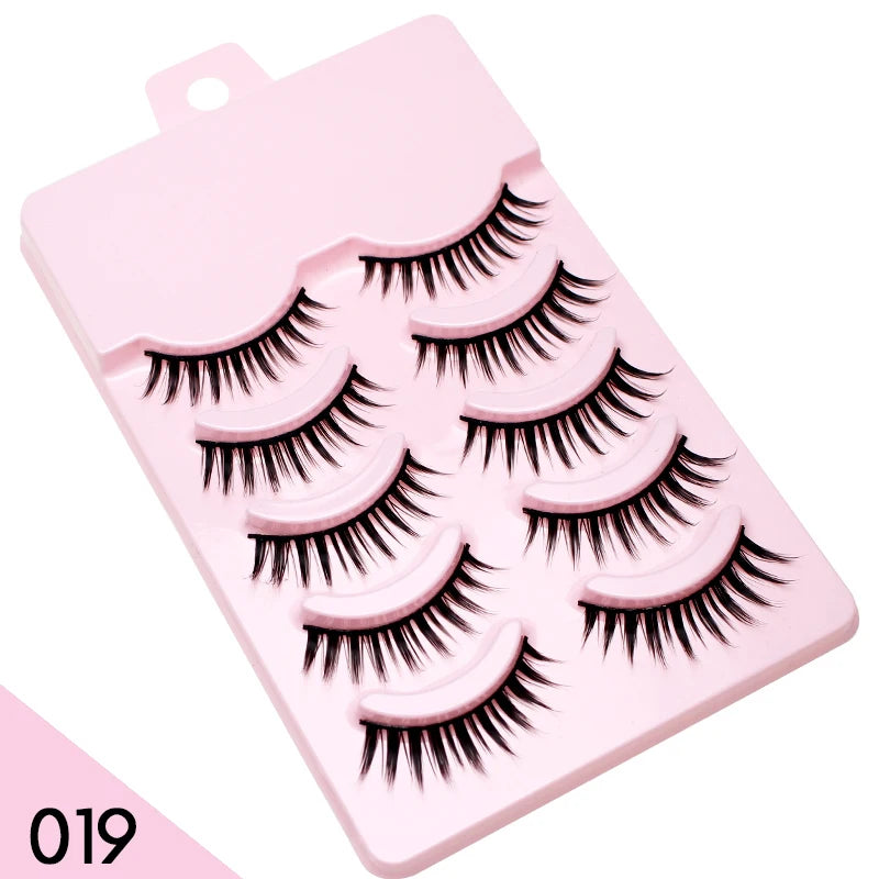 Manga Lashes – Soft Natural Wispy False Eyelashes for Daily Makeup