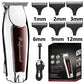 Rechargeable Cordless Hair Trimmer – Professional Men’s Grooming Clipper