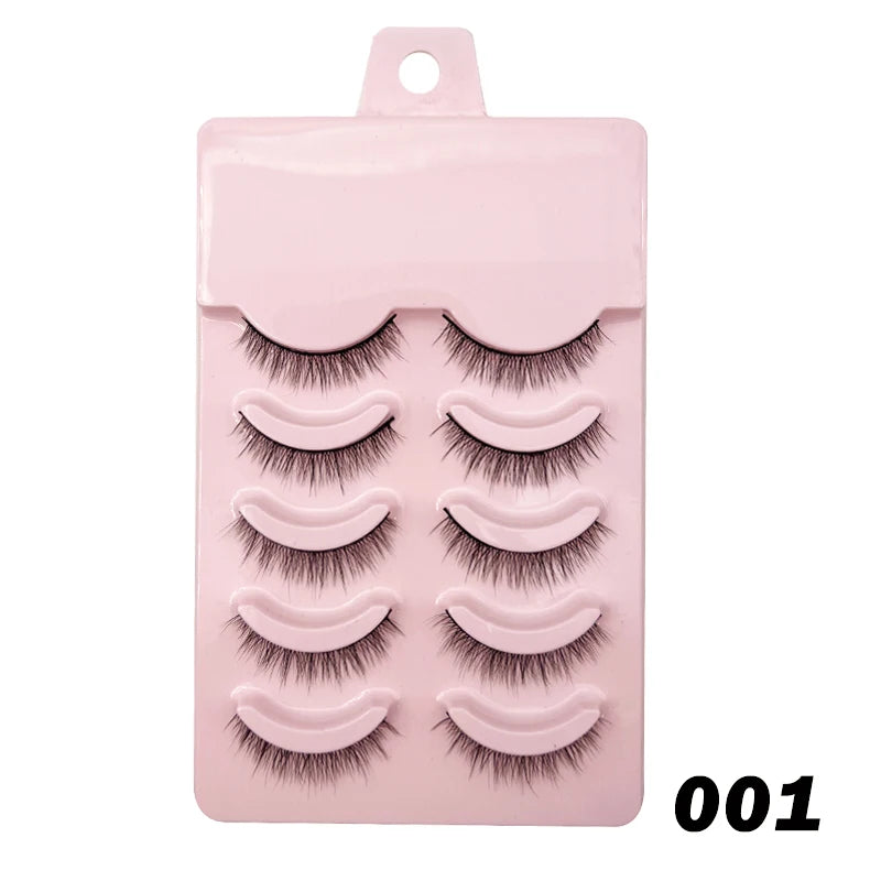 Manga Lashes – Soft Natural Wispy False Eyelashes for Daily Makeup