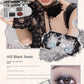 Flower Knows black Swan Ballet Eyeshadow Palette Matte Fine Shimmer Pearl Face Palette 6 Colour Glitter Eye Shadow