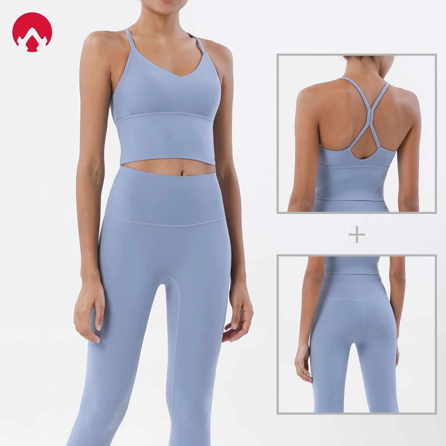 Sportswear Woman Gym Sports Bra and Leggings Woman 2 Piece Set Outifit Naked Feeling Female Fitness Clothing Women' Tracksuit
