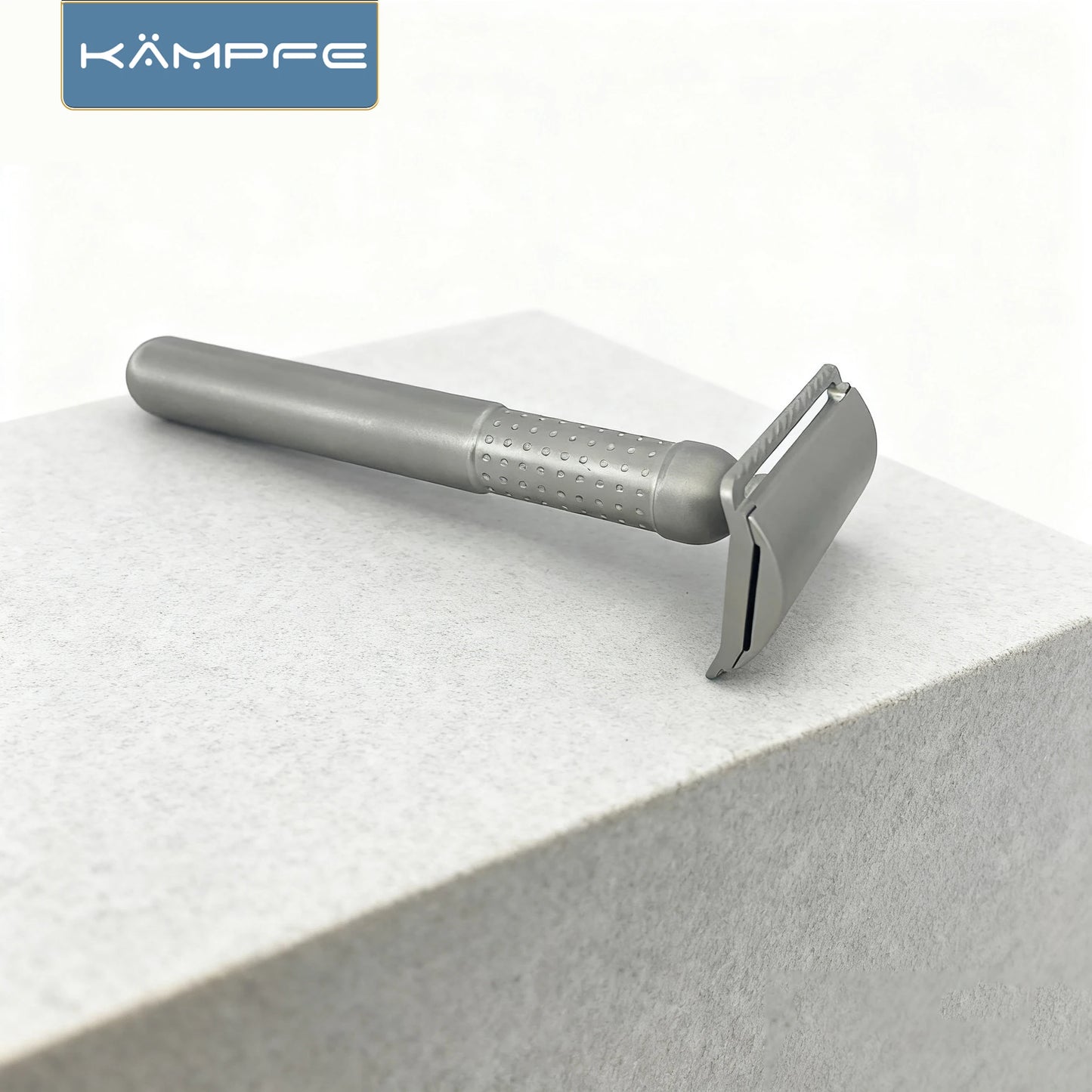 KAMPFE Double-Sided Manual Safety Razor CNC Stainless Steel Closed Or Open-Type Men's Grooming Tool