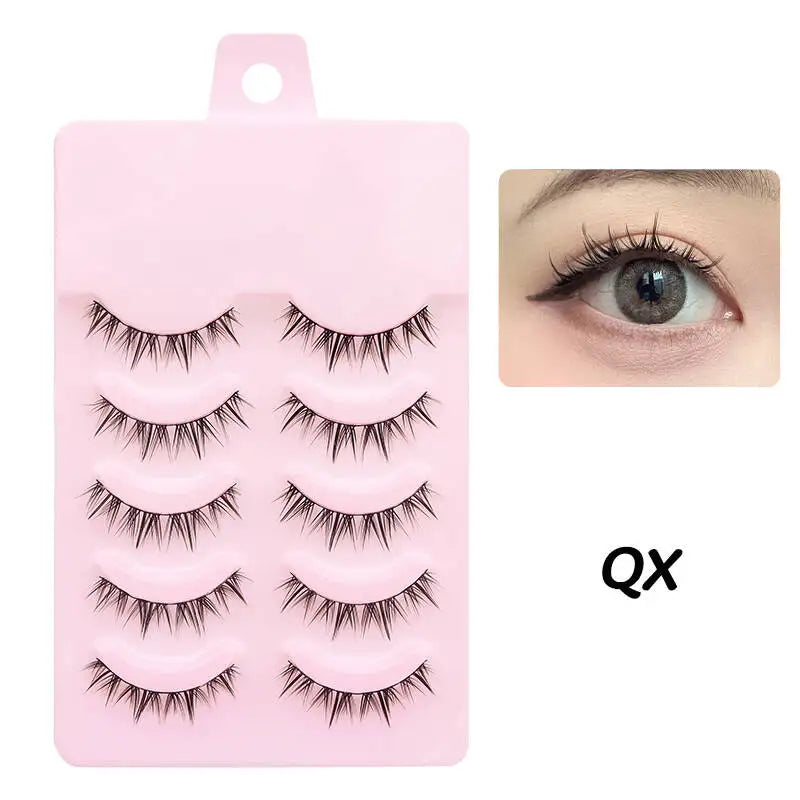 Manga Lashes – Soft Natural Wispy False Eyelashes for Daily Makeup