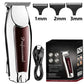 Rechargeable Cordless Hair Trimmer – Professional Men’s Grooming Clipper