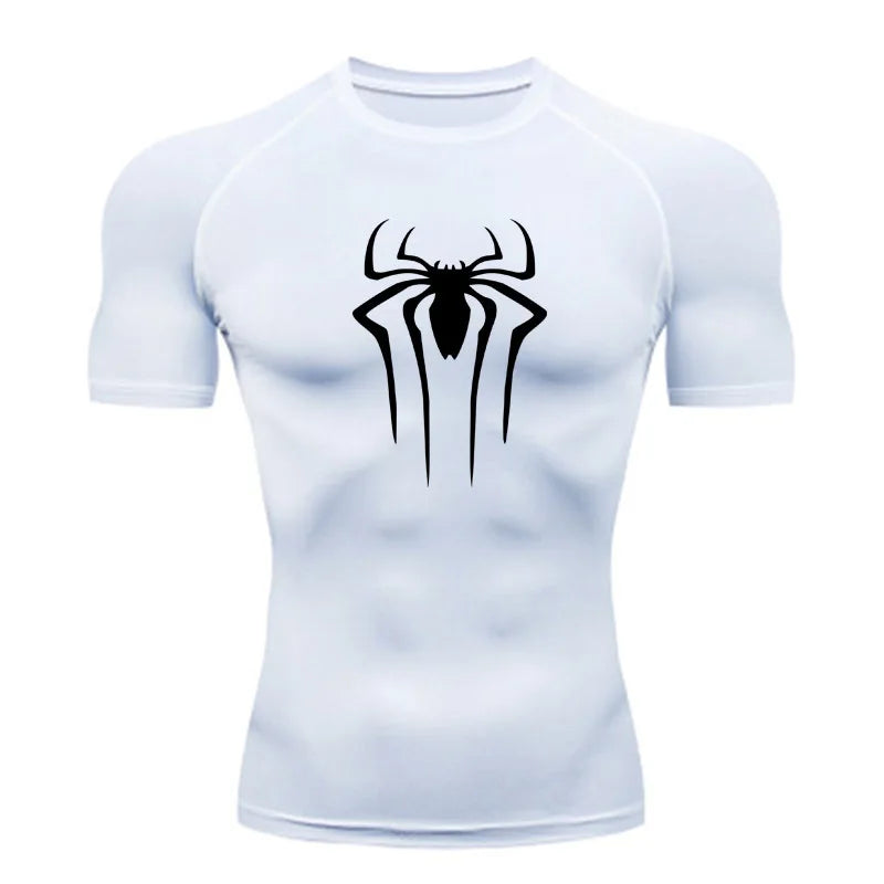 Men’s Compression Shirt – Superhero Quick-Dry Fitness Gym T-Shirt