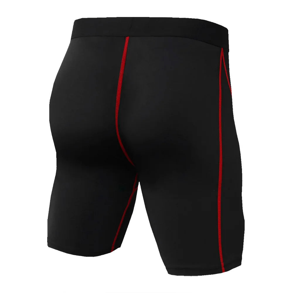 Men's Compression Shorts Men Summer Skinny Tights Quick Dry Male Training Sport Shorts Jogging Gym Fitness Running Short Pants
