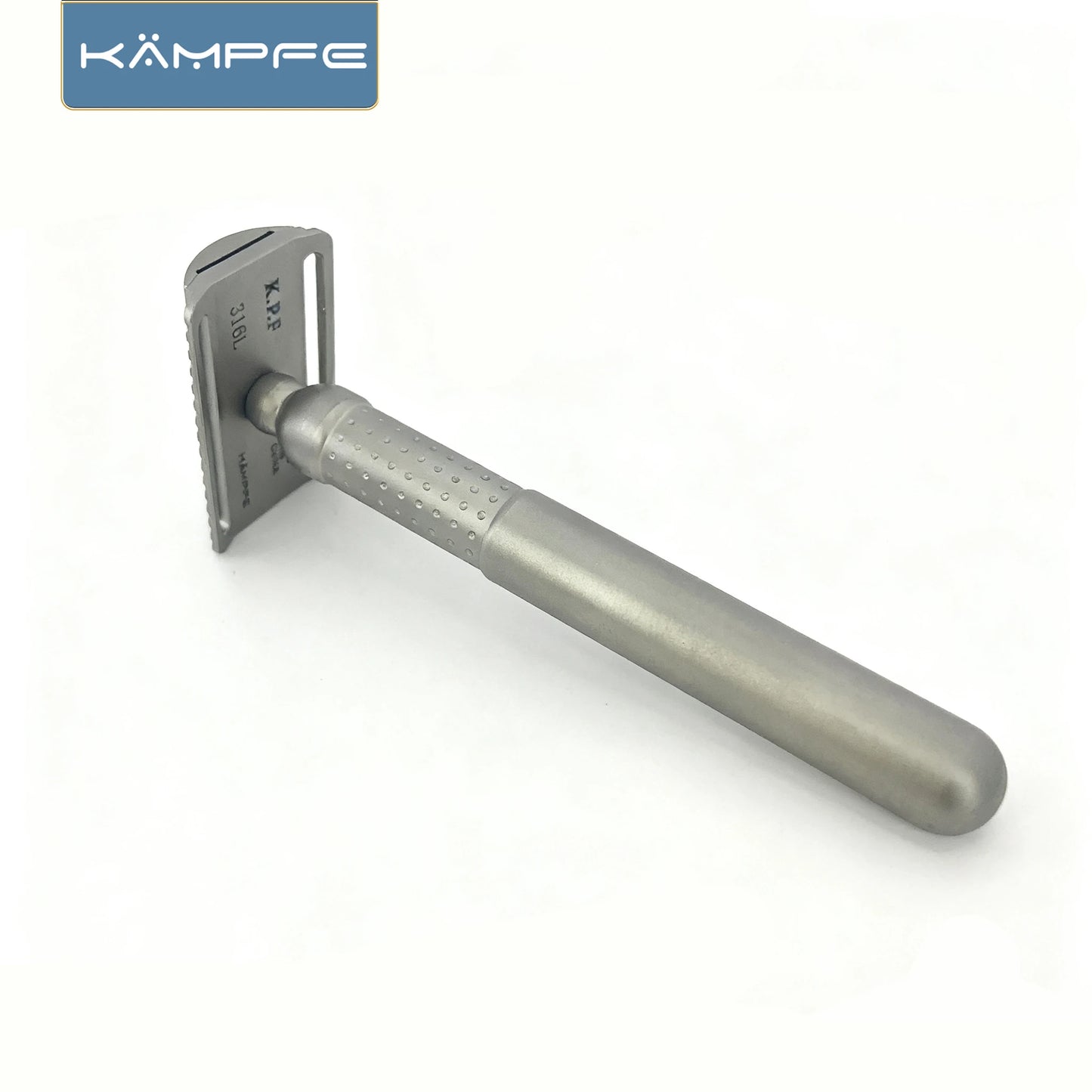 KAMPFE Double-Sided Manual Safety Razor CNC Stainless Steel Closed Or Open-Type Men's Grooming Tool