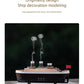 Titanic Ship Model Air Humidifier Home 250ml Remote Control Essential Oil Jellyfish Smoke Ring Spray Aroma Diffuser Humidifiers