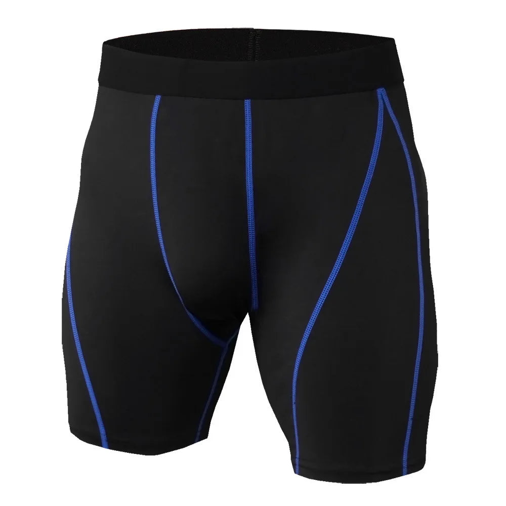 Men's Compression Shorts Men Summer Skinny Tights Quick Dry Male Training Sport Shorts Jogging Gym Fitness Running Short Pants