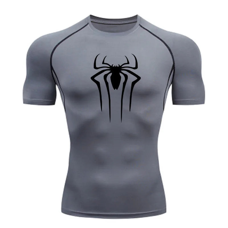 Men’s Compression Shirt – Superhero Quick-Dry Fitness Gym T-Shirt