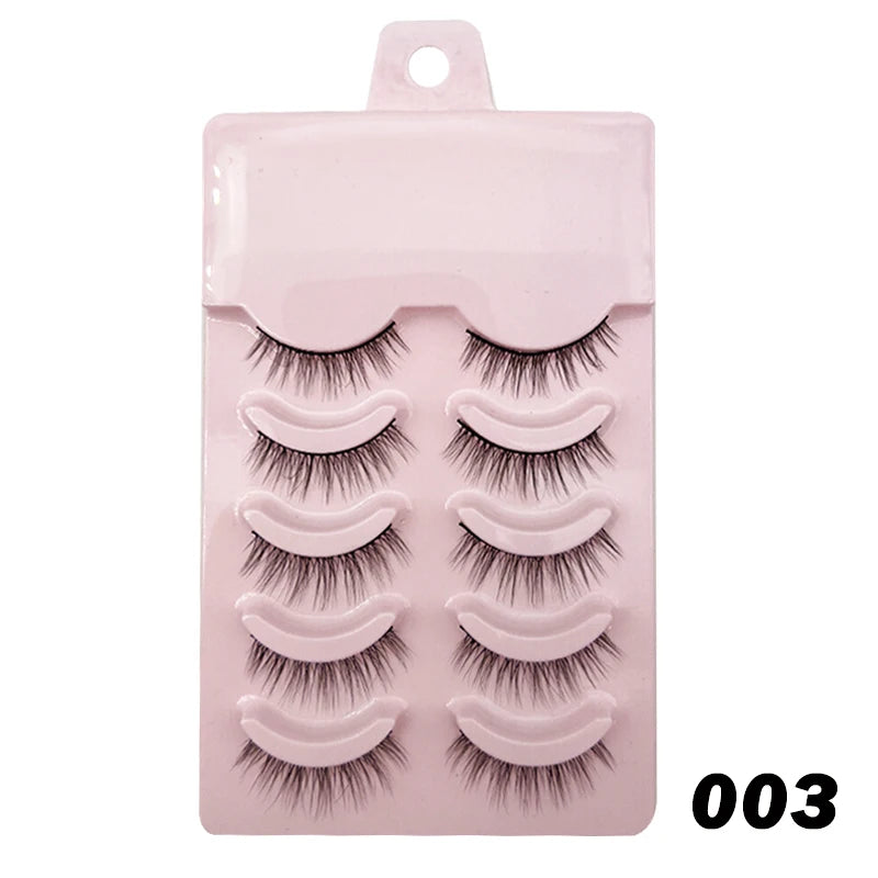 Manga Lashes – Soft Natural Wispy False Eyelashes for Daily Makeup