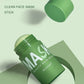 Face Clean Mask Green Tea Cleansing Stick Mask Shrink pores Deep Blackhead Remover facial Cleansing Moisturizing Mask 40g