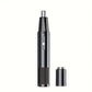 Electric Nose & Ear Hair Trimmer – USB Rechargeable Grooming Tool