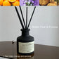 50ml Reed Diffuser Set – Freesia & Jasmine Aromatherapy Fragrance Oil