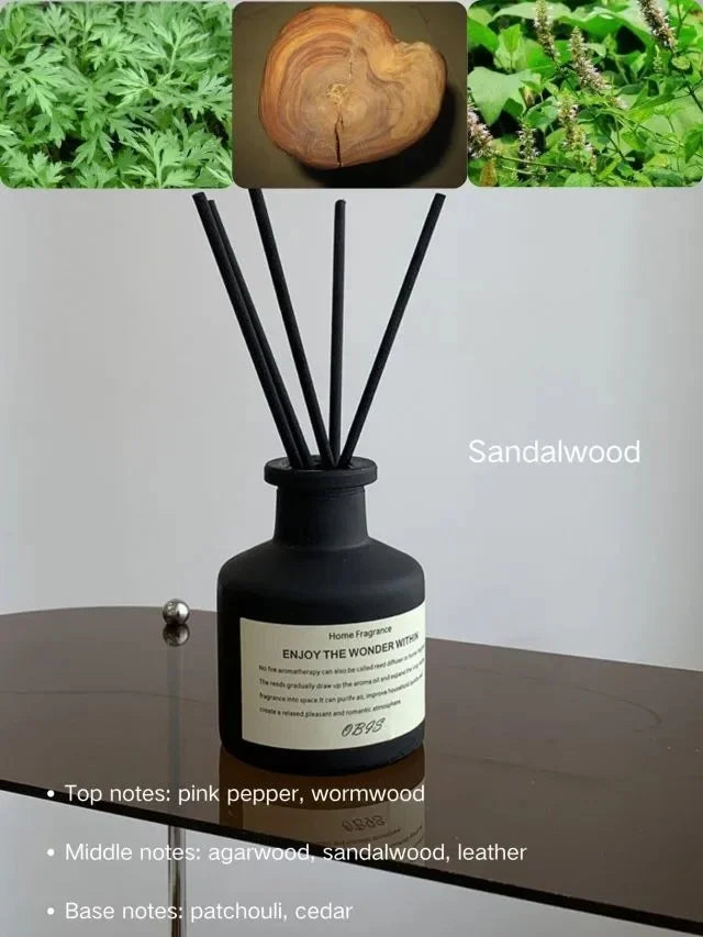 50ml Reed Diffuser Set – Freesia & Jasmine Aromatherapy Fragrance Oil