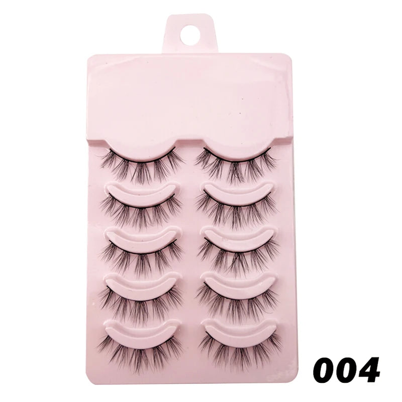 Manga Lashes – Soft Natural Wispy False Eyelashes for Daily Makeup
