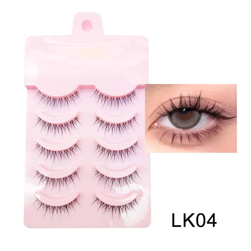 Manga Lashes – Soft Natural Wispy False Eyelashes for Daily Makeup