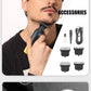 VGR 196 Professional Hair Clipper DLC Blade LED Display Cordless USB Ceramic Blade Men's Haircut Machine Hair Trimmer Machine