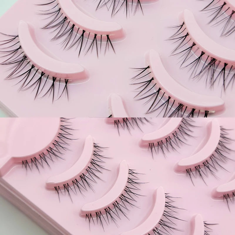 Manga Lashes – Soft Natural Wispy False Eyelashes for Daily Makeup
