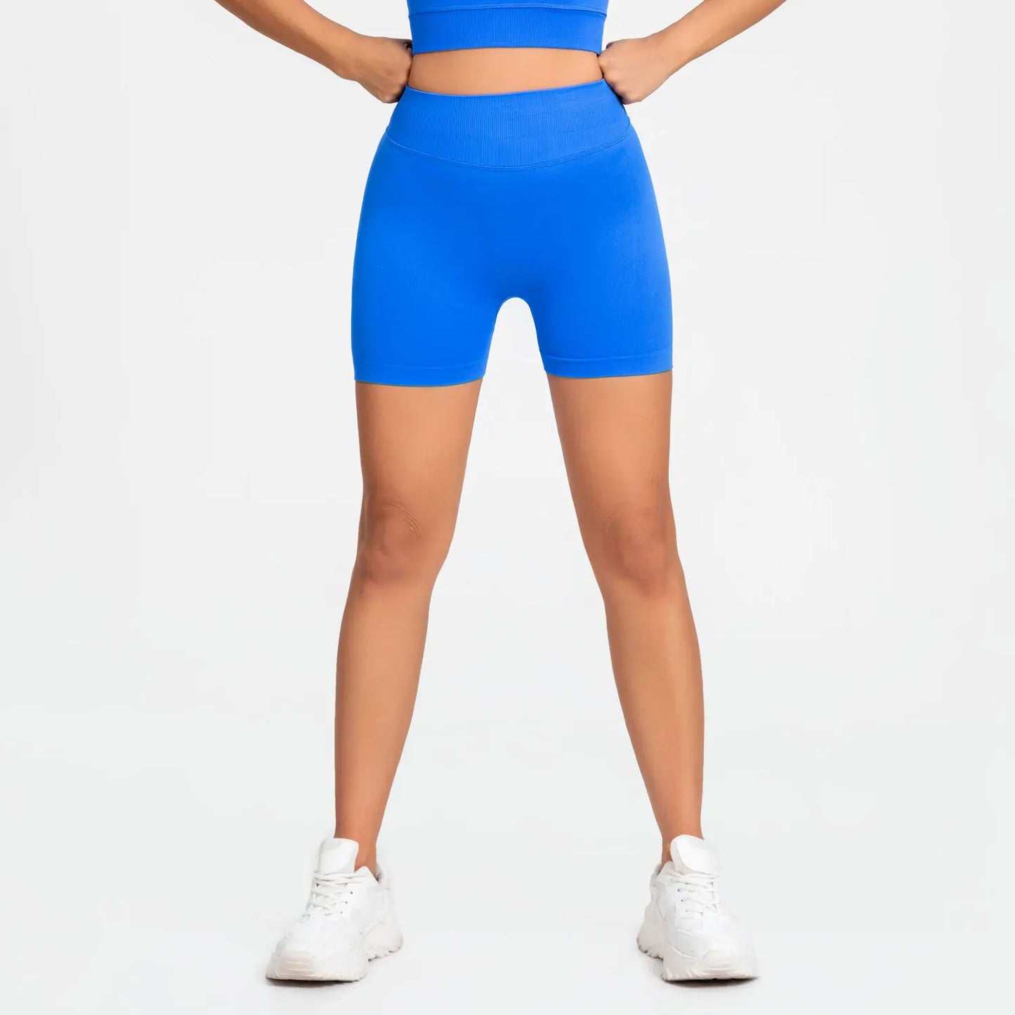 NCLAGEN Seamless Shorts – Low Waist Scrunch Butt Gym & Yoga Wear