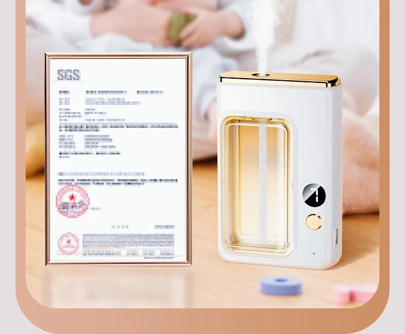 Digital Fragrance Atomizer – 7-Speed Adjustable Aromatherapy Machine