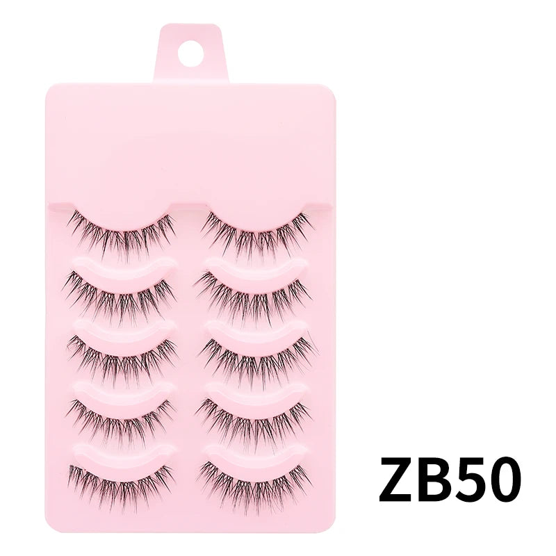Manga Lashes – Soft Natural Wispy False Eyelashes for Daily Makeup