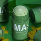 Face Clean Mask Green Tea Cleansing Stick Mask Shrink pores Deep Blackhead Remover facial Cleansing Moisturizing Mask 40g