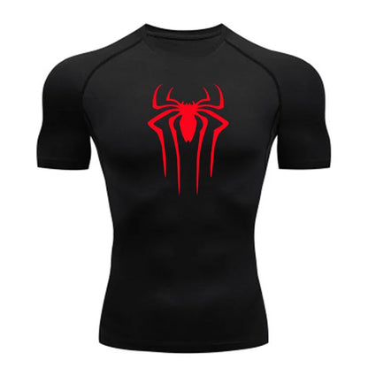 Men’s Compression Shirt – Superhero Quick-Dry Fitness Gym T-Shirt
