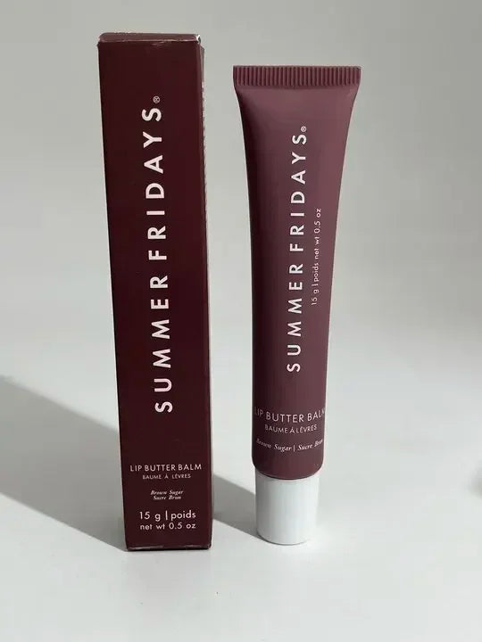 Summer Fridays Lip Balm – Moisturizing Glossy Lip Oil with Sweet Scents